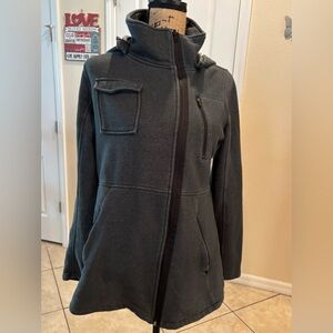 Hurley Women's Dark Gray Utility Jacket